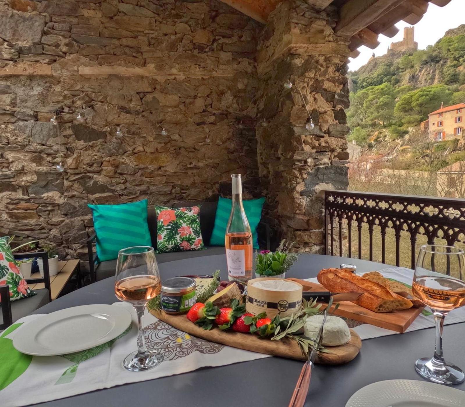 4 Star Cabaret Lastours 4 Chateaux Amazing Cathar Landmark Private Luxury 4 Star Air Conditioned Terrasse With Views Экстерьер фото